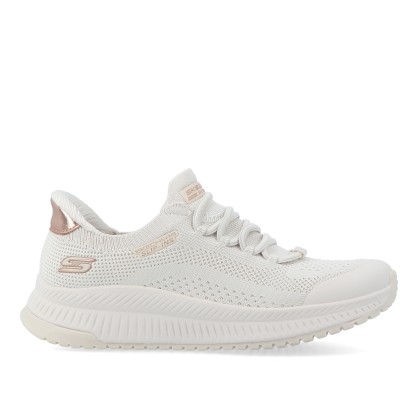 Skechers Bobs Squad 4 - Dire Step Off White