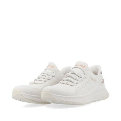 Skechers Bobs Squad 4 - Dire Step Off White