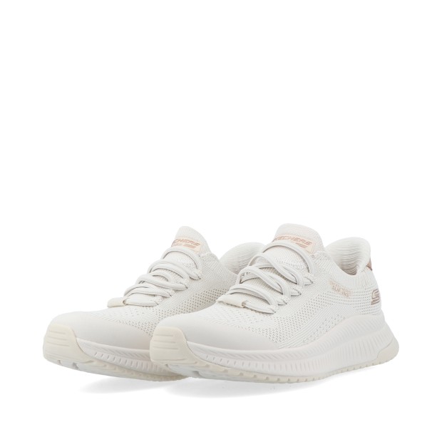 Skechers Bobs Squad 4 - Dire Step Off White