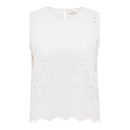 JDY Top Marina Emb. Cloud Dancer Bright White JDY Top Marina Emb. Cloud Dancer Bright White