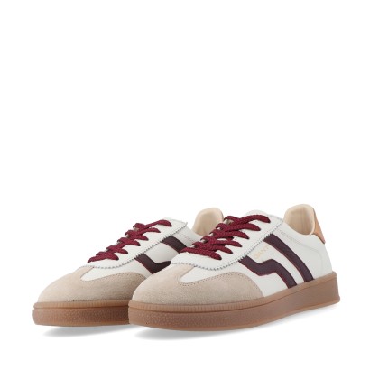 Gant Cuzima Off White/plum Red