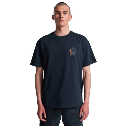 Rvca T-shirt Cut Out Black