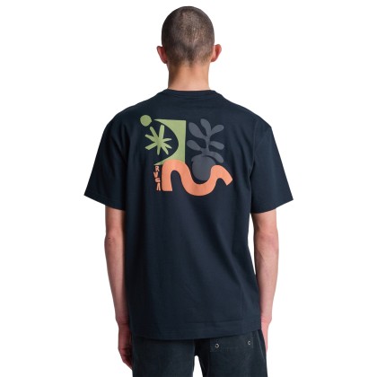 Rvca T-shirt Cut Out Black