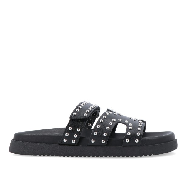 Steve Madden Missile-s Black With Studs