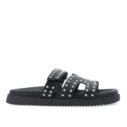 Steve Madden Missile-s Black With Studs