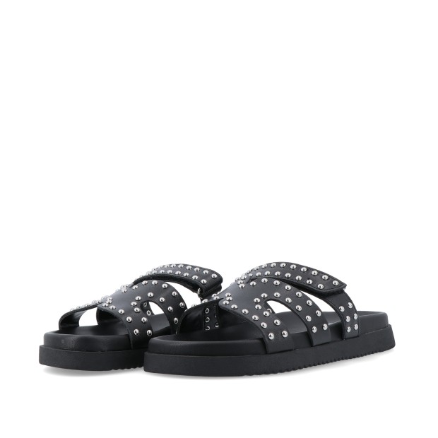 Steve Madden Missile-s Black With Studs