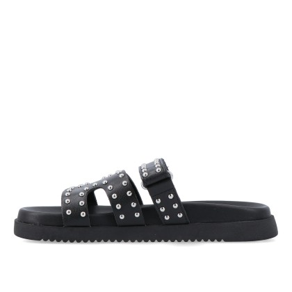 Steve Madden Missile-s Black With Studs