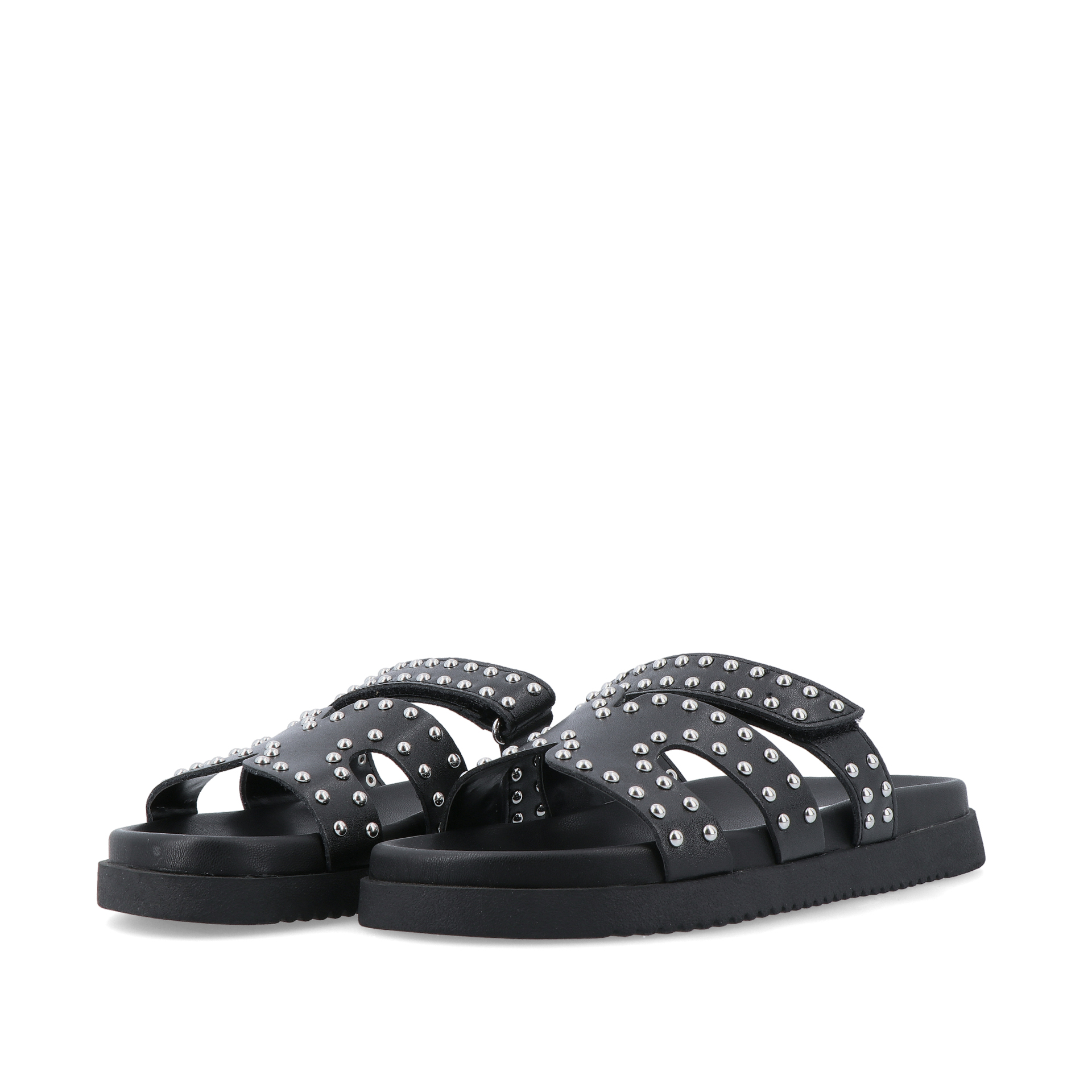 Steve Madden Missile-s Black With Studs