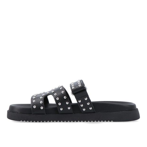 Steve Madden Missile-s Black With Studs