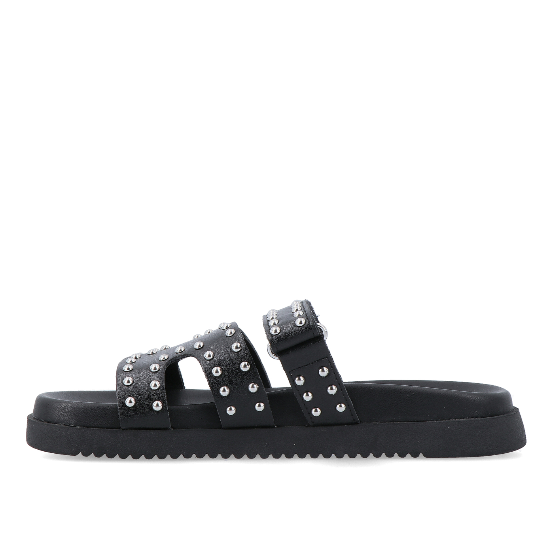 Steve Madden Missile-s Black With Studs