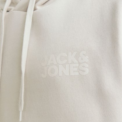 Jack & Jones Sweat Corp Logo Moonbeam Small Print/moonbeam
