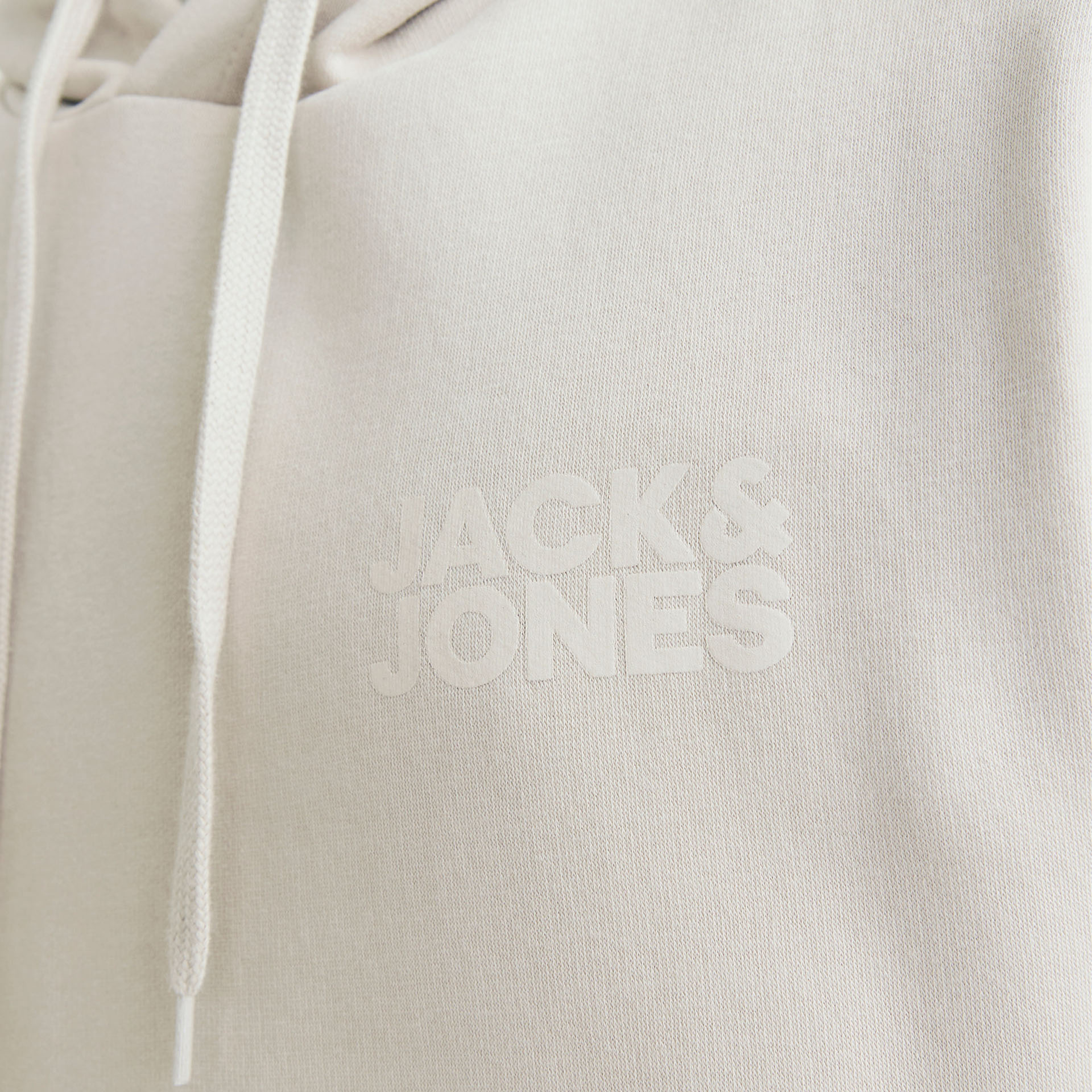 Jack & Jones Sweat Corp Logo Moonbeam Small Print/moonbeam