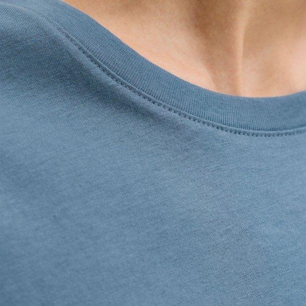 Jack & Jones T-shirt Organic Basic O-neck Blue Mirage