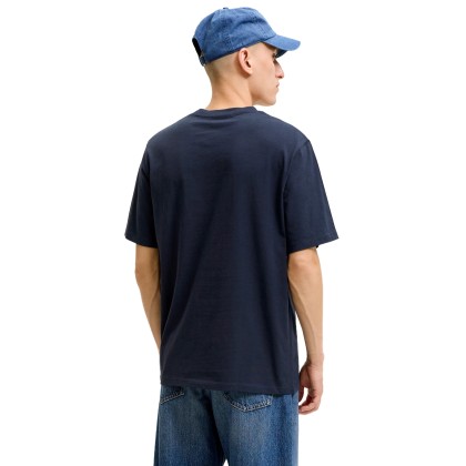 Jack & Jones T-shirt Organic Basic O-neck Navy Blazer Slim Jack & Jones T-shirt Organic Basic O-neck Navy Blazer Slim