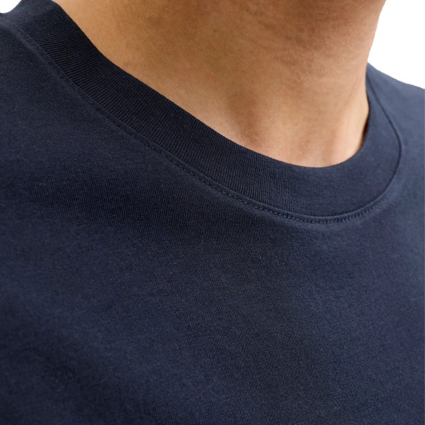Jack & Jones T-shirt Organic Basic O-neck Navy Blazer Slim