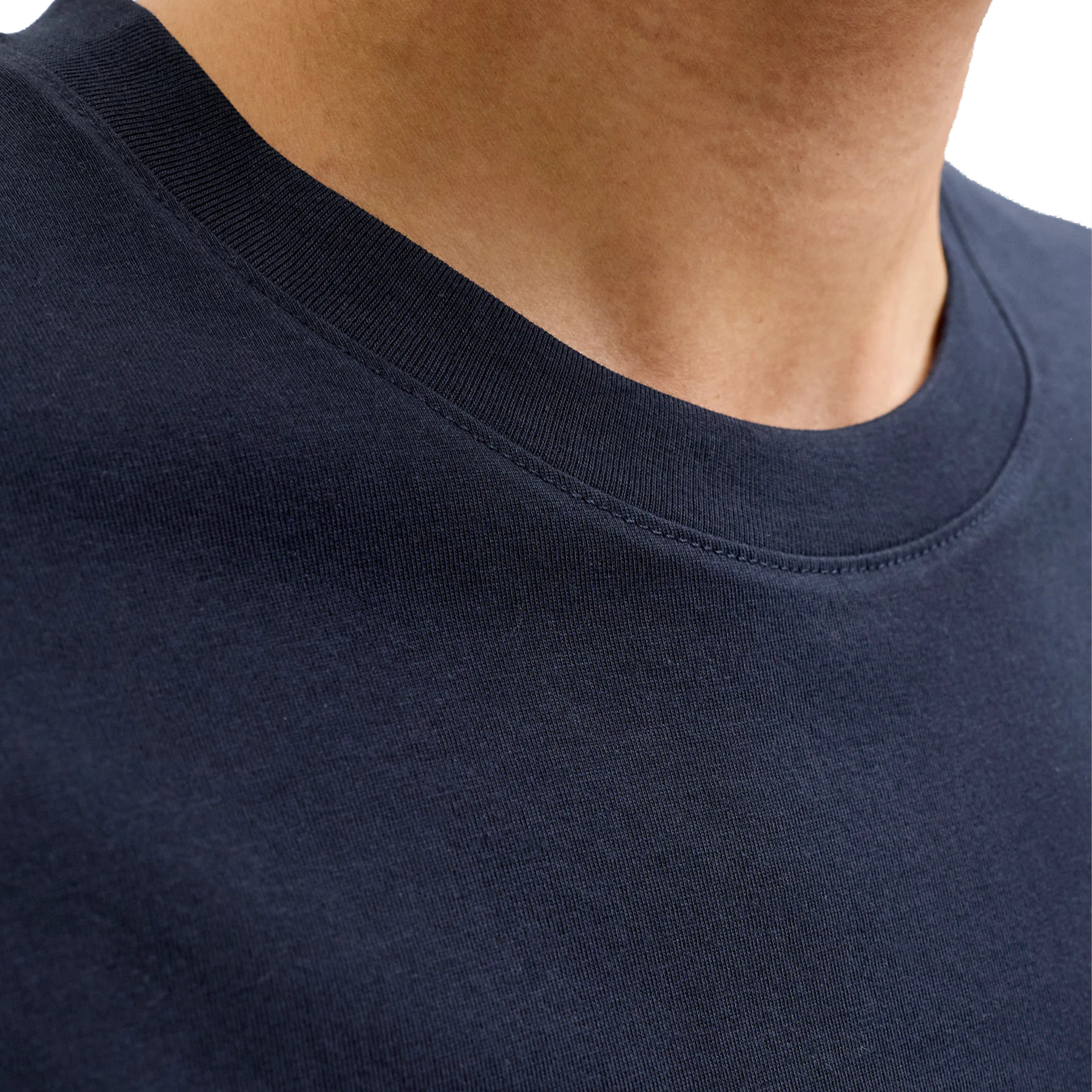 Jack & Jones T-shirt Organic Basic O-neck Navy Blazer Slim