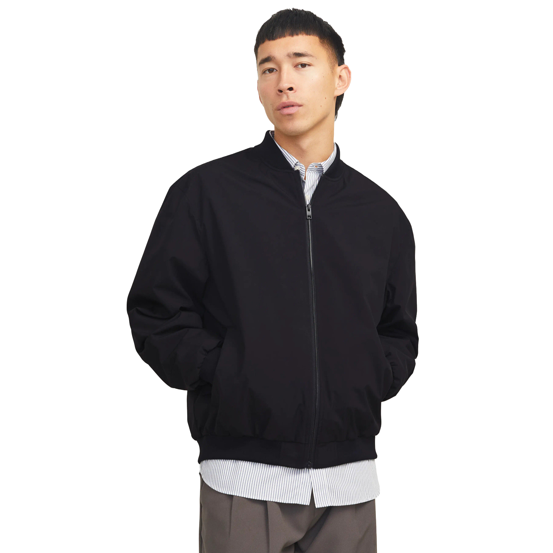 Jack & Jones Casaco Charge Bomber Black
