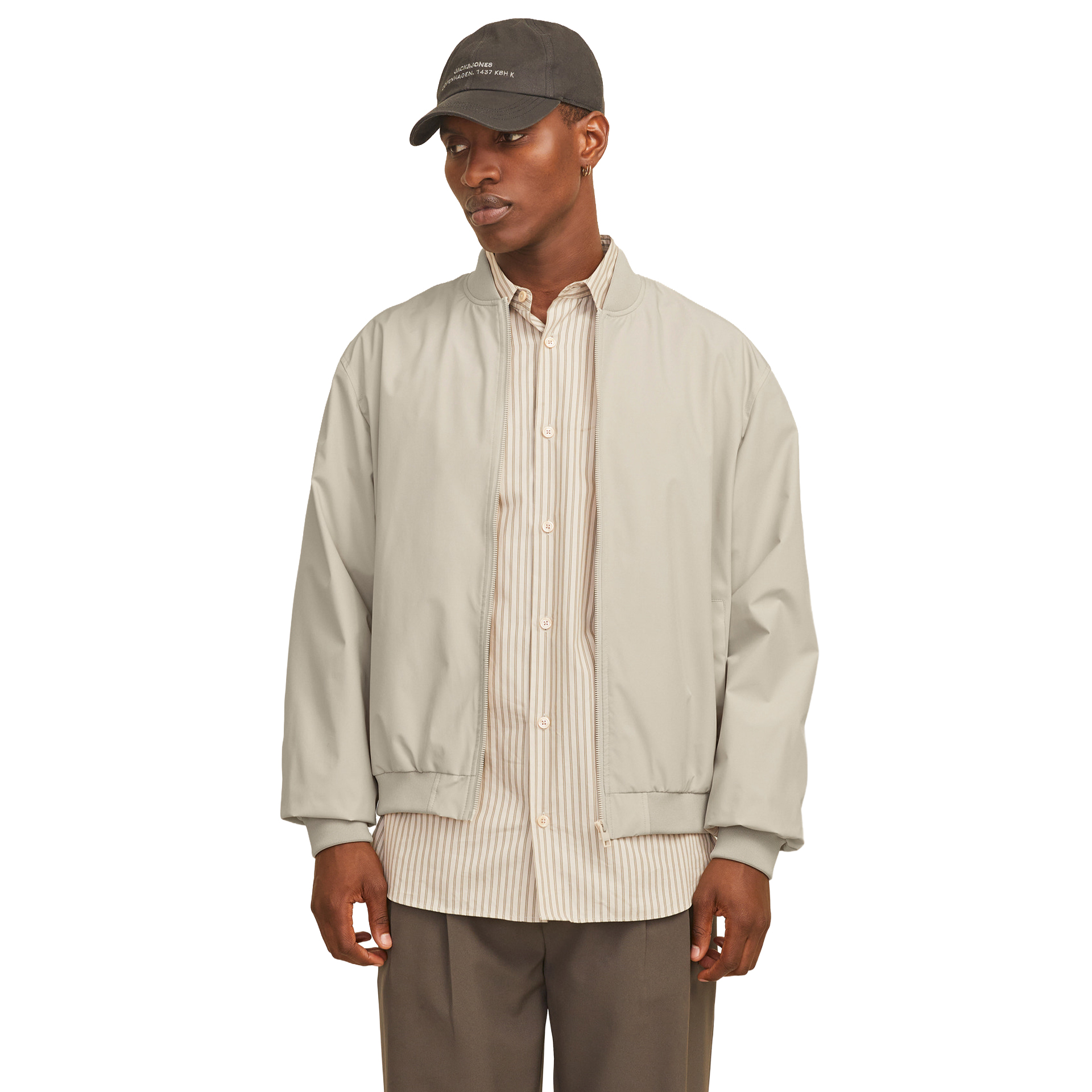 Jack & Jones Casaco Charge Bomber Moonbeam