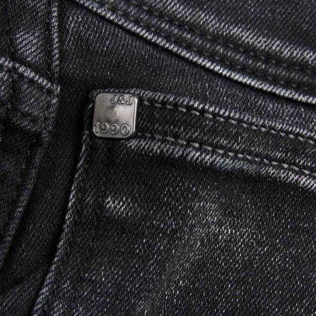 Jack & Jones Calção Rick Jjfox Black Denim Am 317