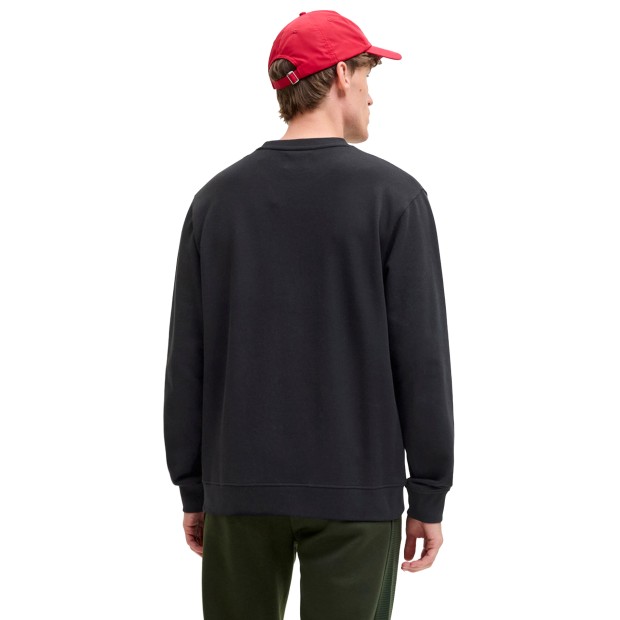 Jack & Jones Sweat Archive Graphic Crew Neck Black