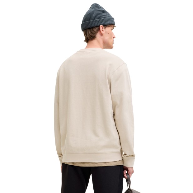 Jack & Jones Sweat Archive Graphic Crew Neck Moonbeam