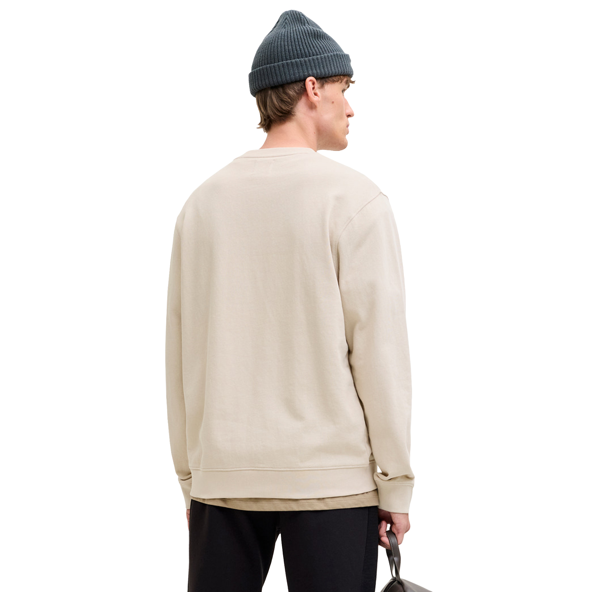 Jack & Jones Sweat Archive Graphic Crew Neck Moonbeam