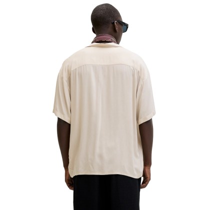 Jack & Jones Camisa Jeff Resort Solid Moonbeam