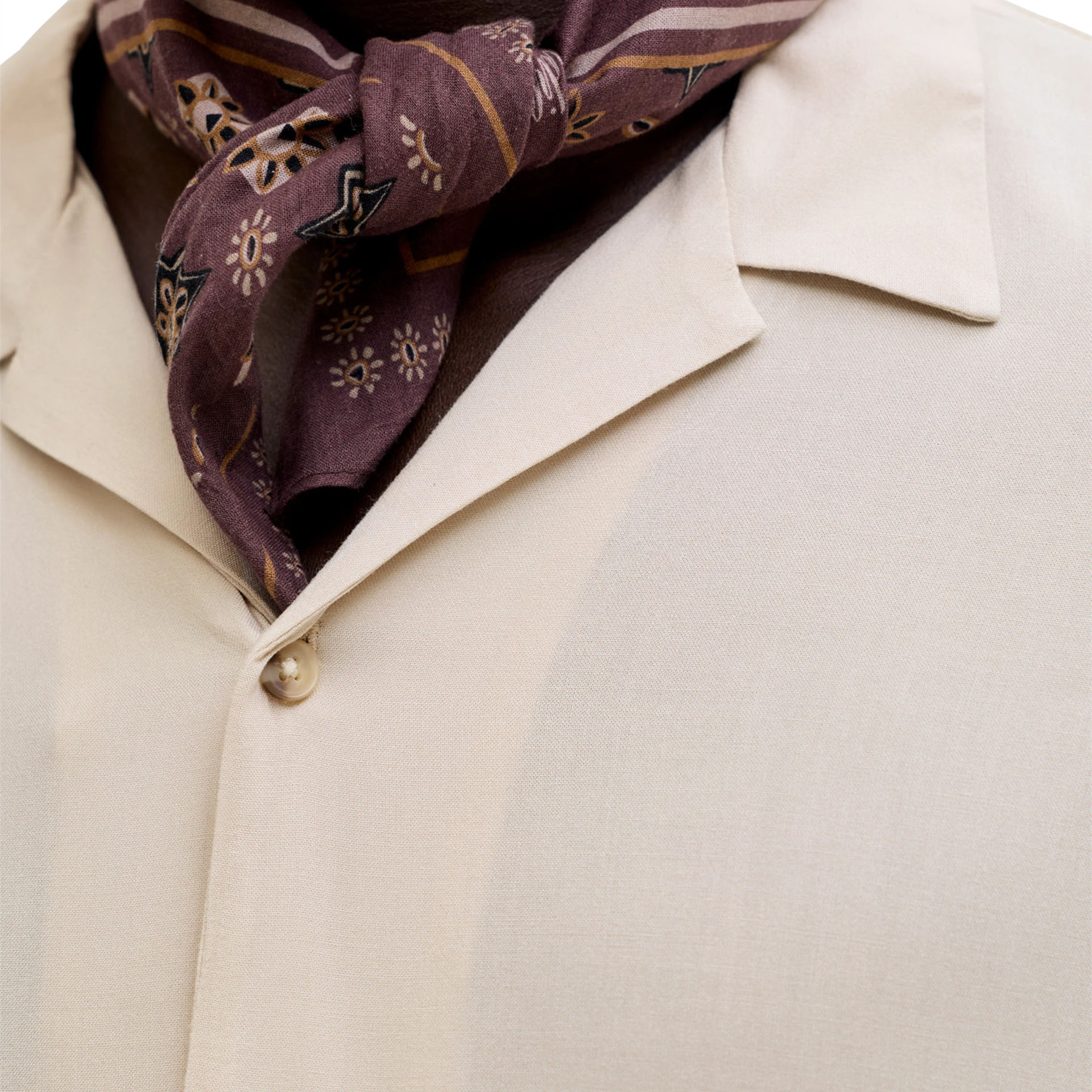 Jack & Jones Camisa Jeff Resort Solid Moonbeam