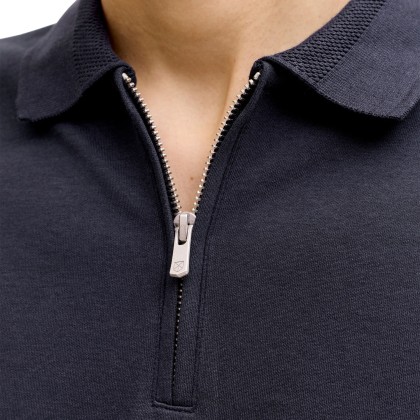 Jack & Jones Polo Blaethan Zip Night Sky