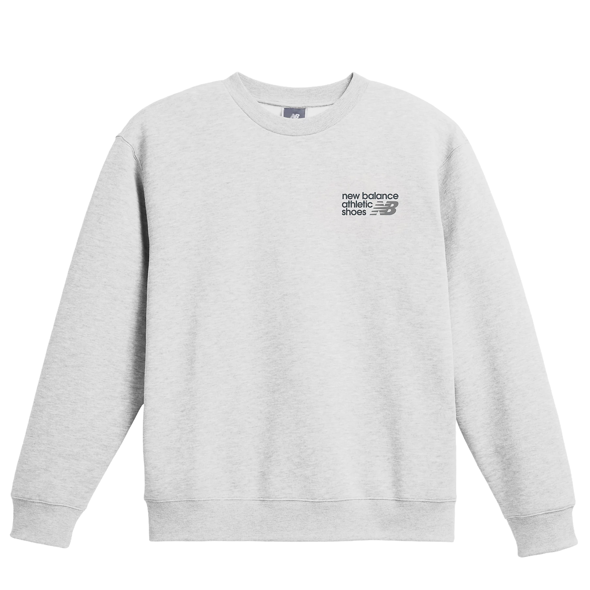 New Balance Sweat Athletics Premium Logo Crew Grey