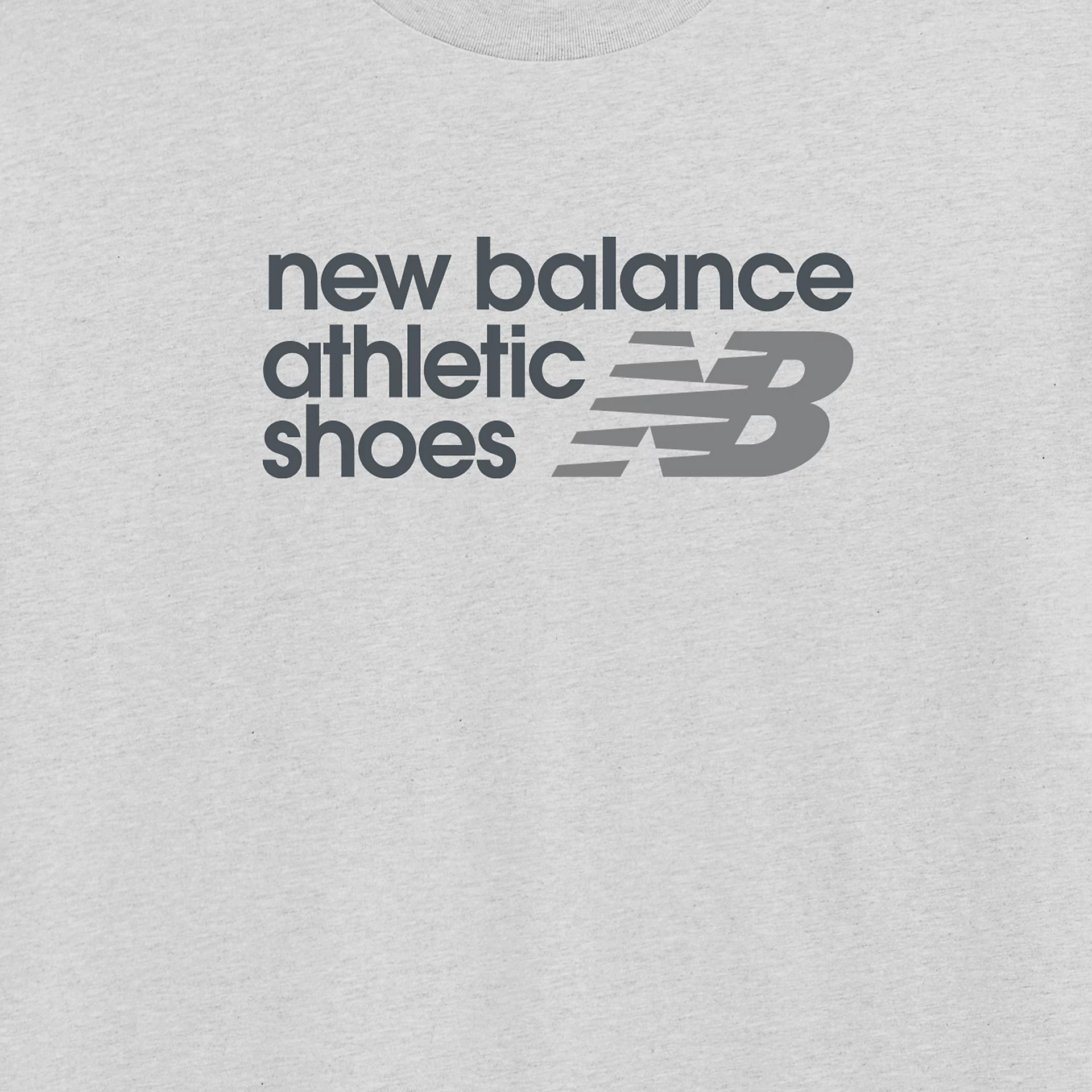 New Balance T-shirt Athletics Premium Relaxed Chest Logo Grey