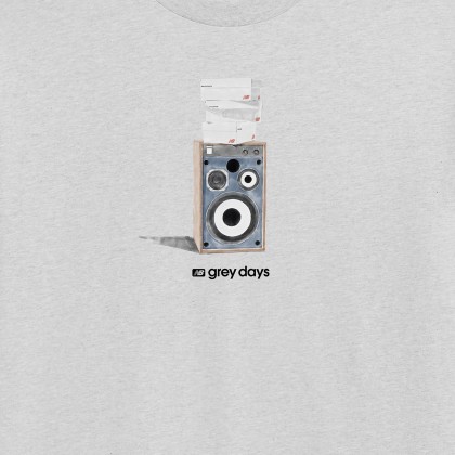 New Balance T-shirt Grey Days Speaker Grey