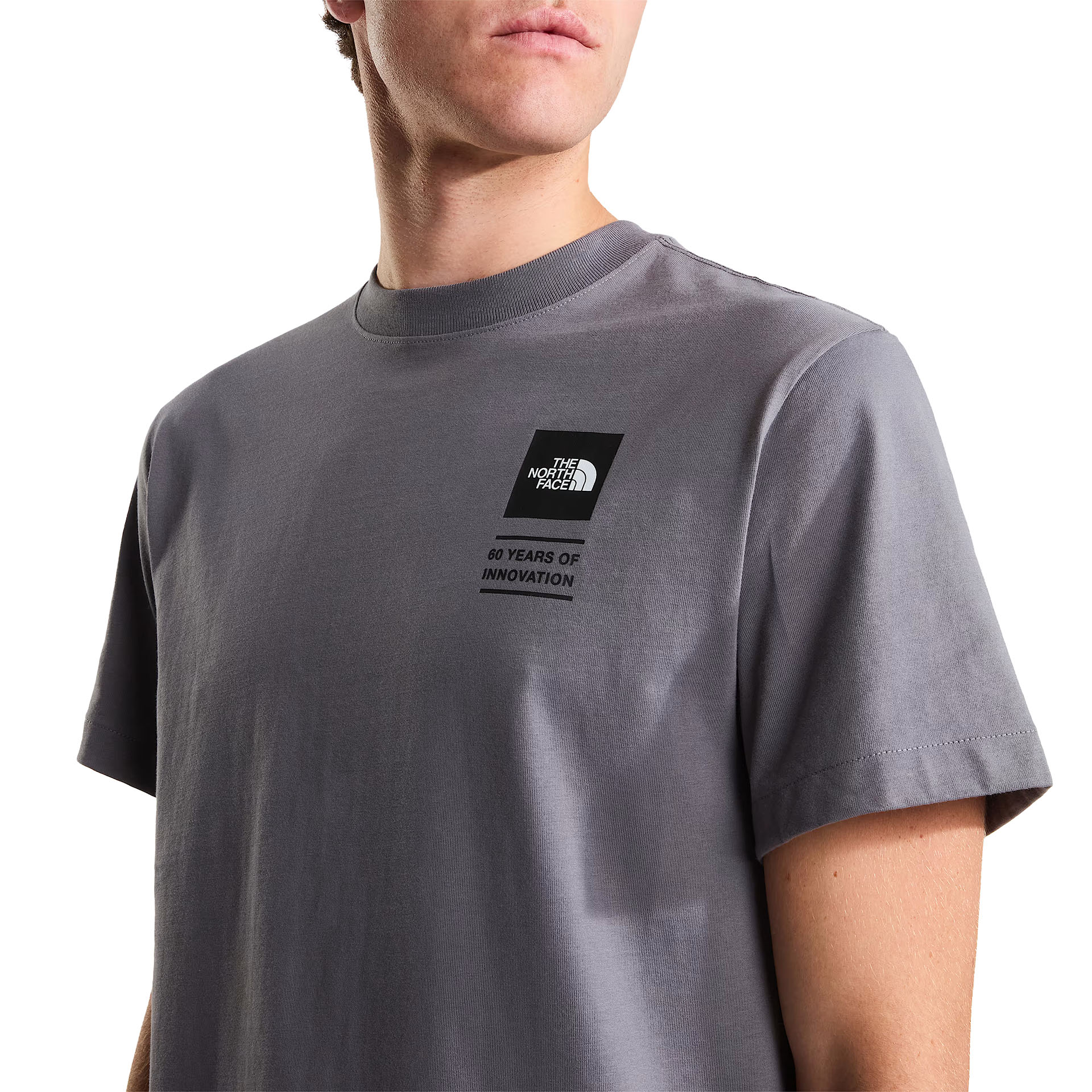 The North Face T-shirt M Bcd Celebration Relaxed Smoked Pearl