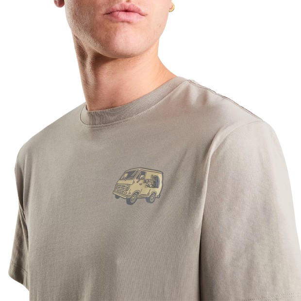 The North Face T-shirt M Van Life Relaxed Stone Slab