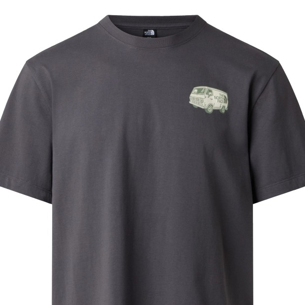 The North Face T-shirt M Van Life Relaxed Anthracite Grey