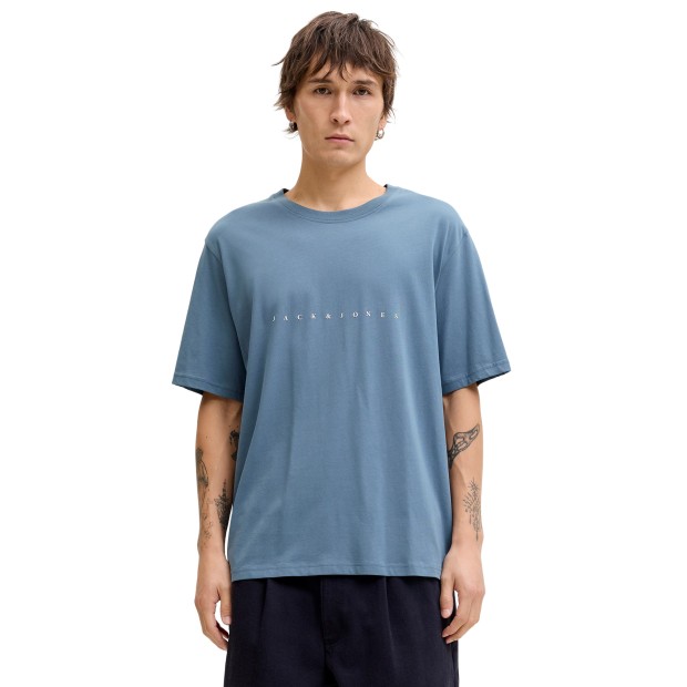 Jack & Jones T-shirt Star Jj Blue Mirage