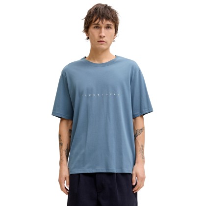 Jack & Jones T-shirt Star Jj Blue Mirage Jack & Jones T-shirt Star Jj Blue Mirage