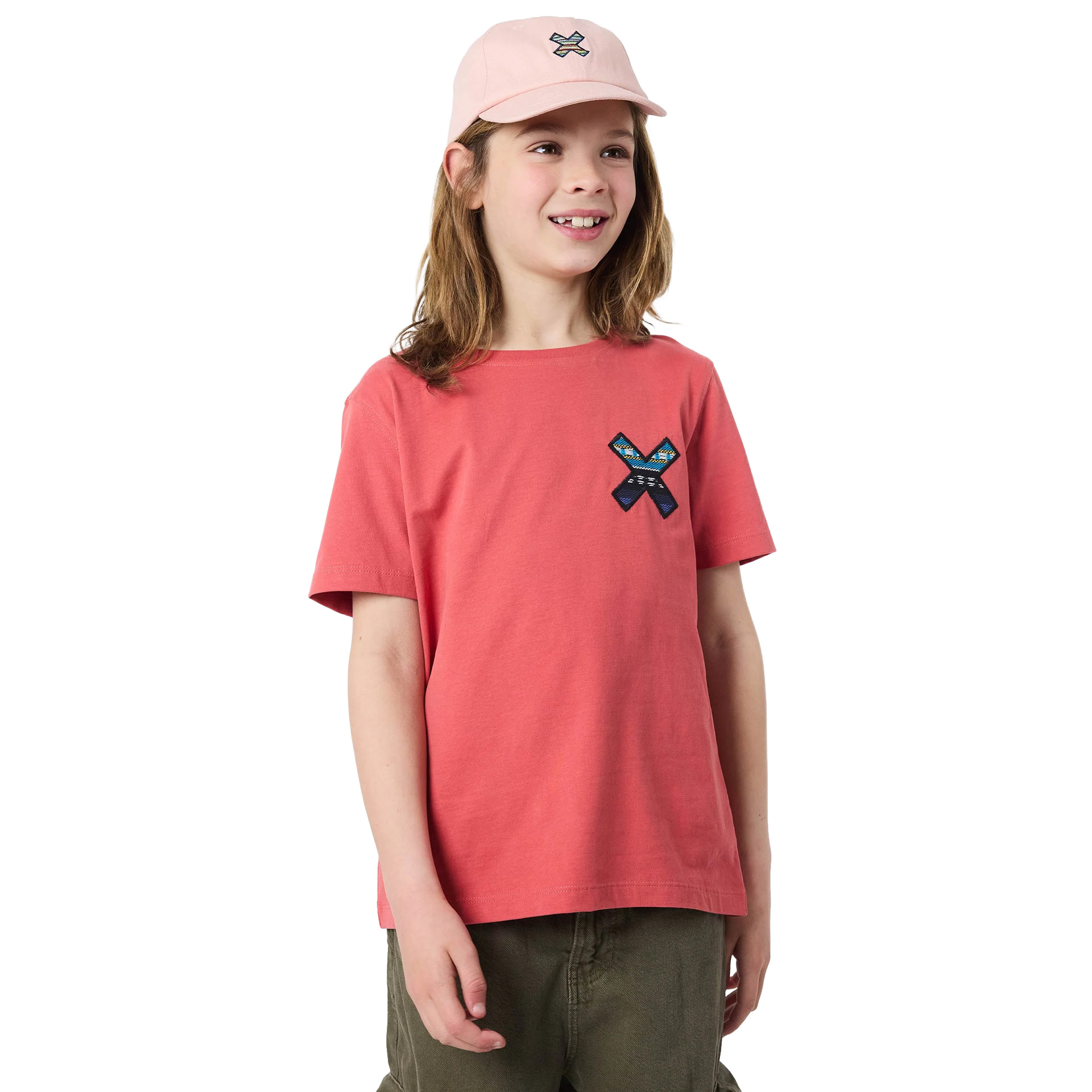 Blue Banana T-shirt Classic Kids Red