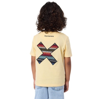 Blue Banana T-shirt Classic Kids Light Yellow