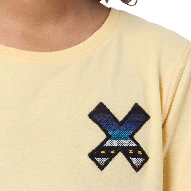 Blue Banana T-shirt Classic Kids Light Yellow