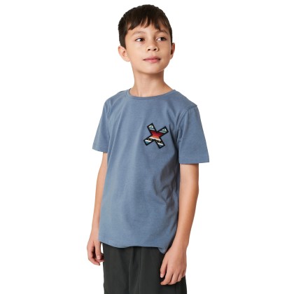 Blue Banana T-shirt Classic Kids Sky Blue