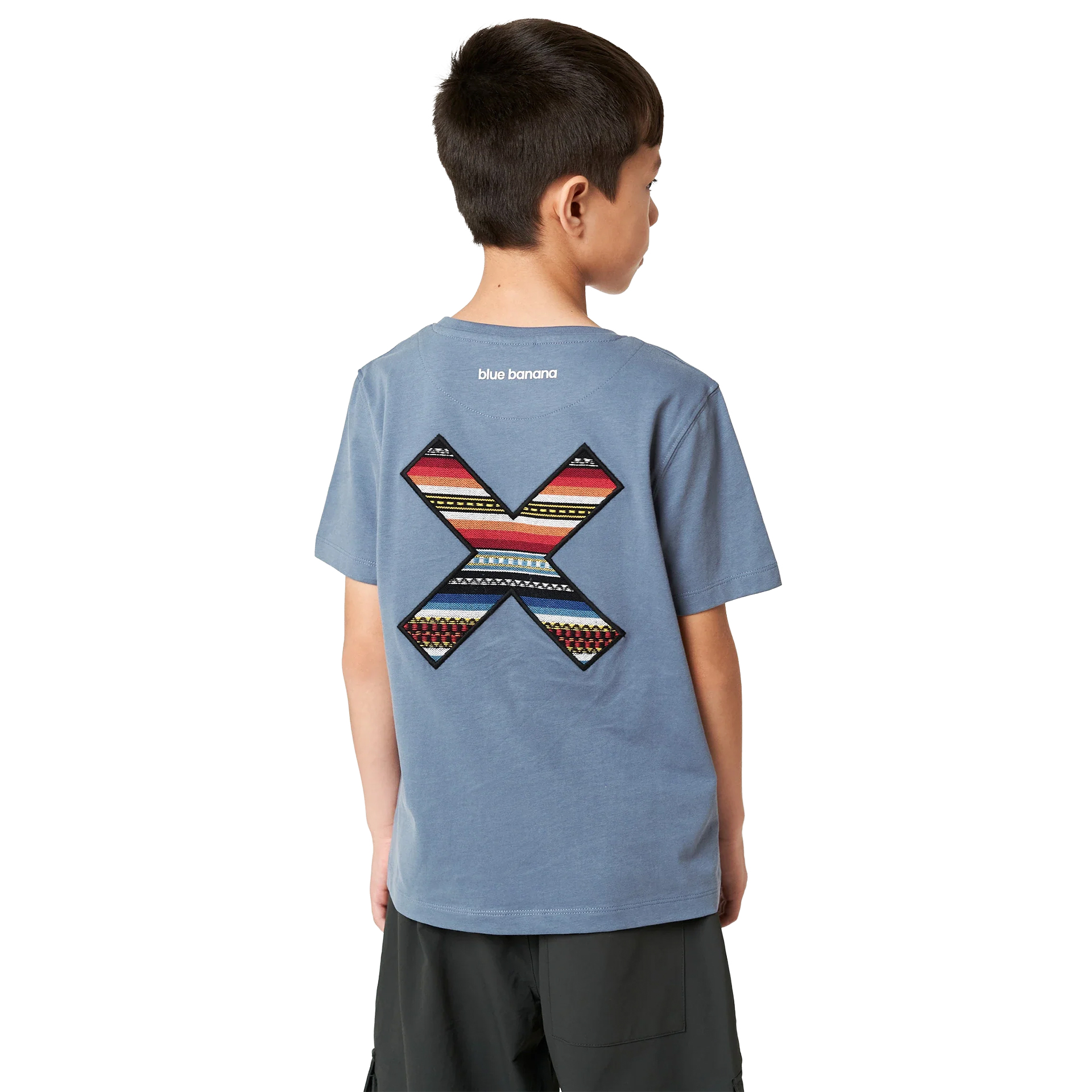 Blue Banana T-shirt Classic Kids Sky Blue