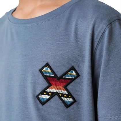 Blue Banana T-shirt Classic Kids Sky Blue