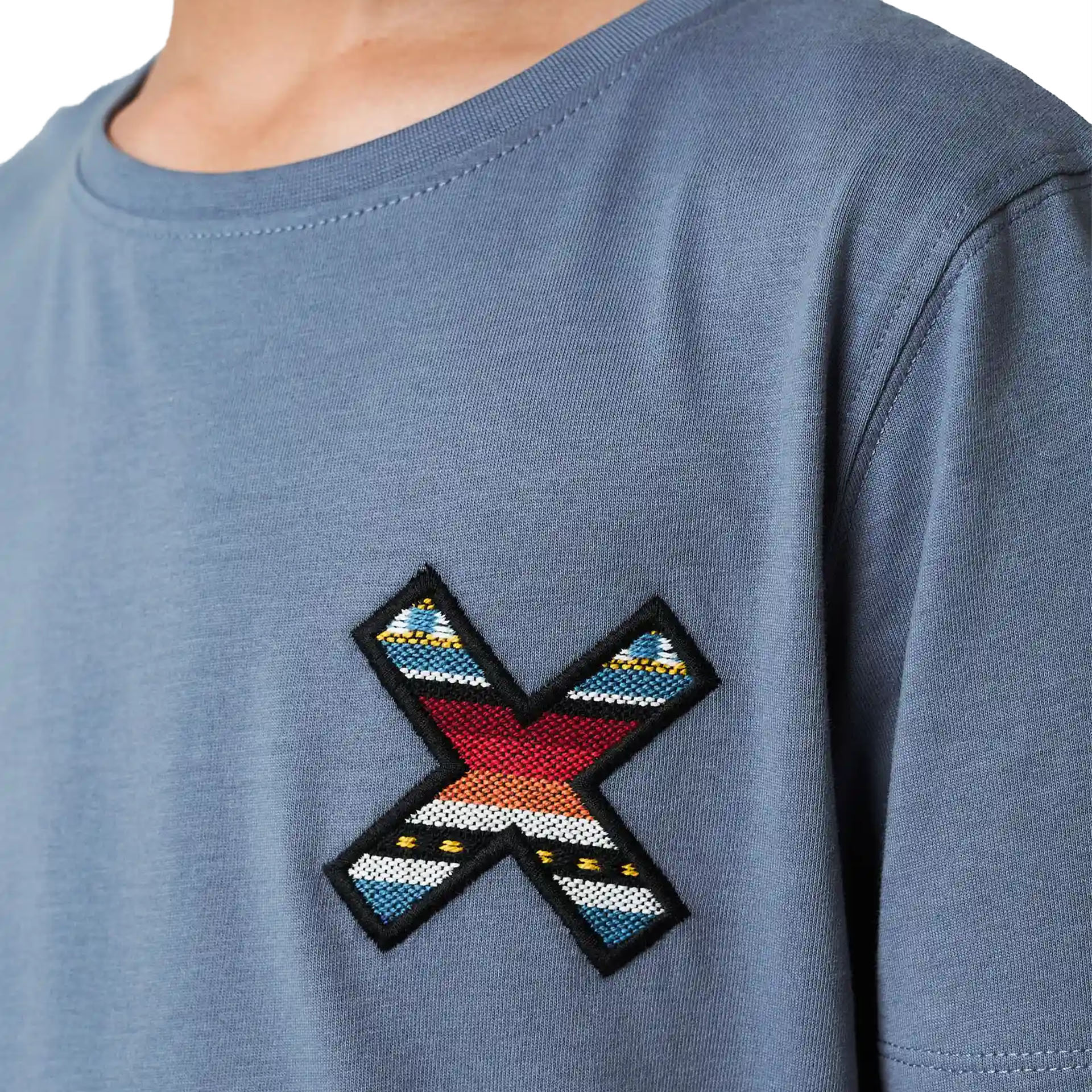 Blue Banana T-shirt Classic Kids Sky Blue