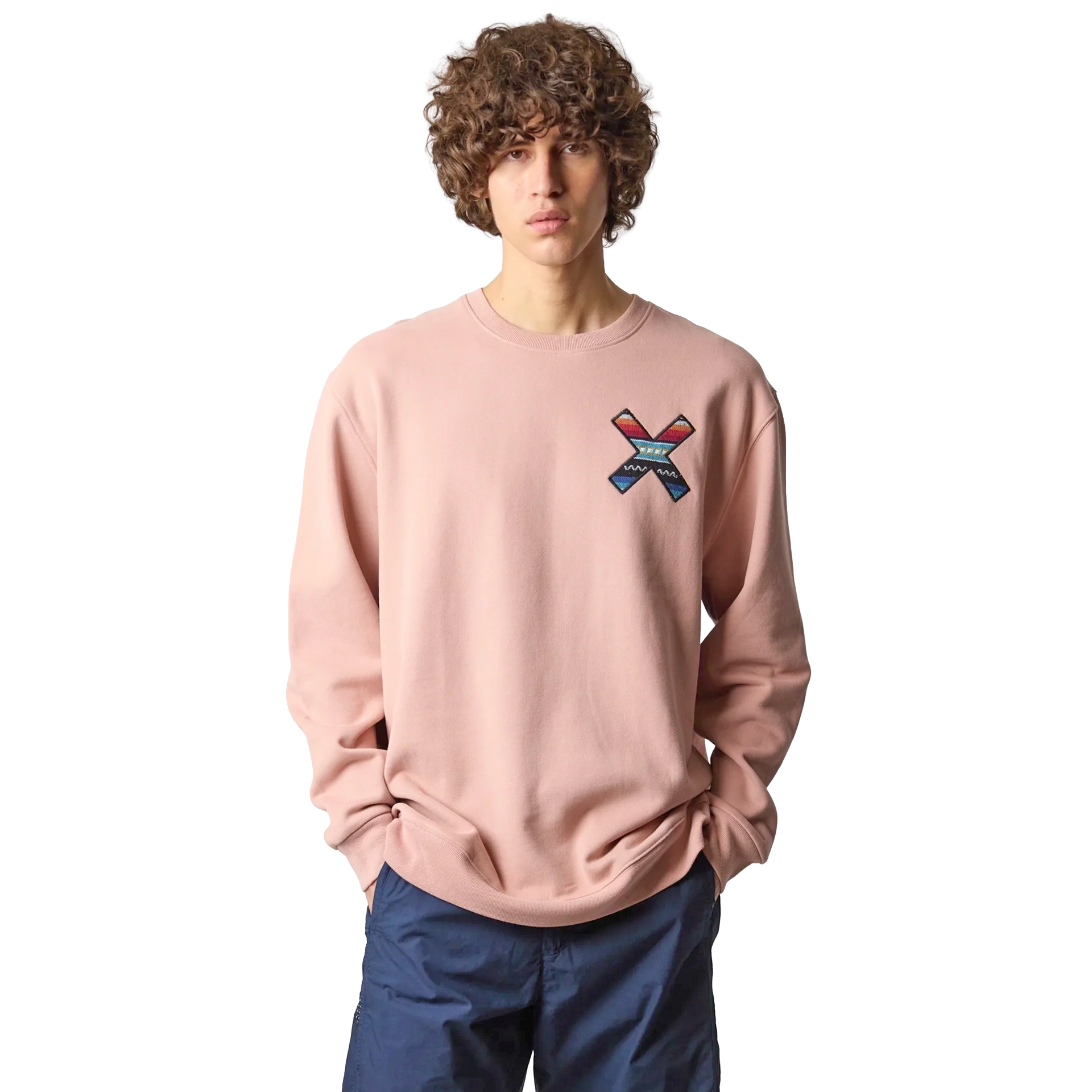 Blue Banana Sweat Classic Crew Peach