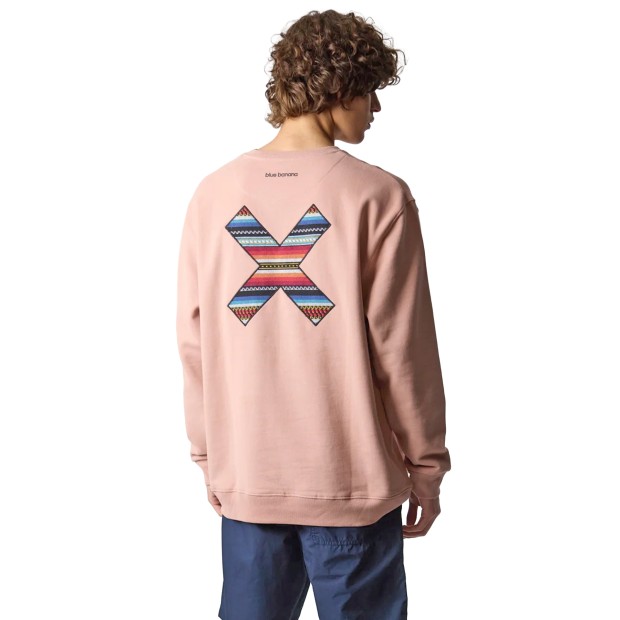 Blue Banana Sweat Classic Crew Peach