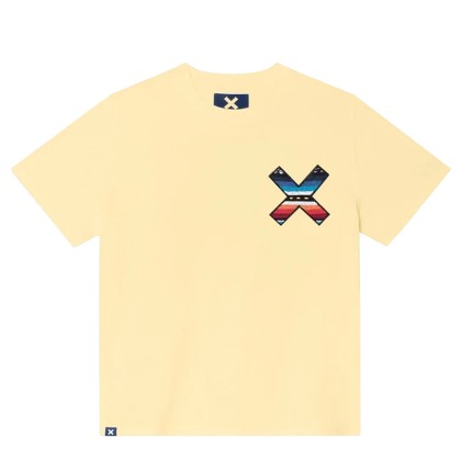 Blue Banana T-shirt Classic Light Yellow