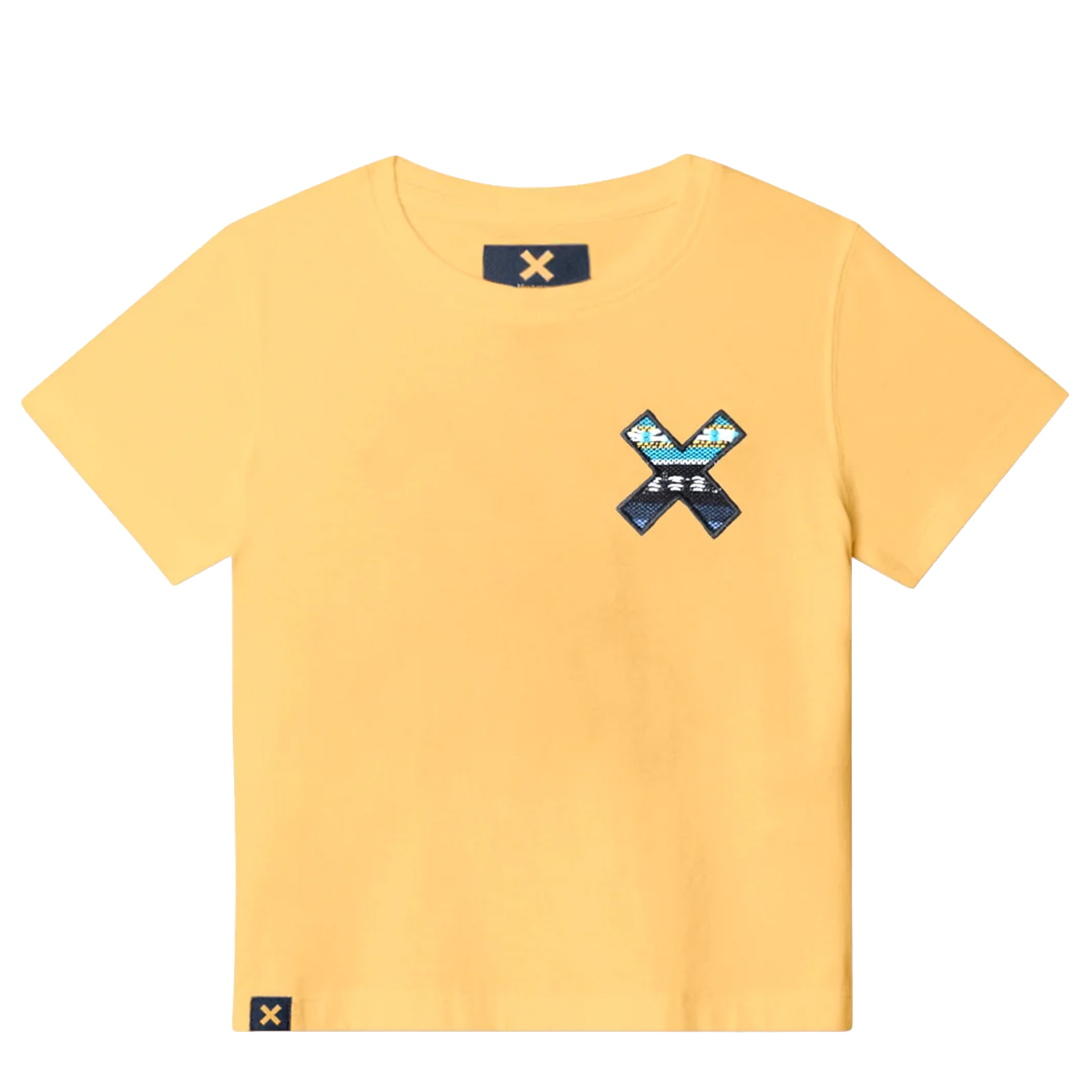 Blue Banana T-shirt Classic Kids Light Yellow