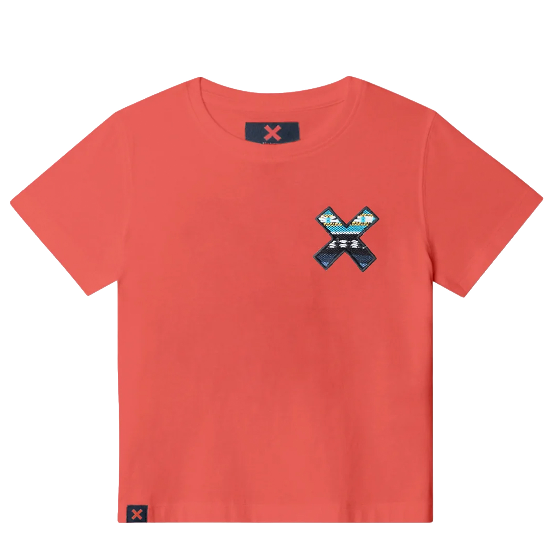Blue Banana T-shirt Classic Kids Red