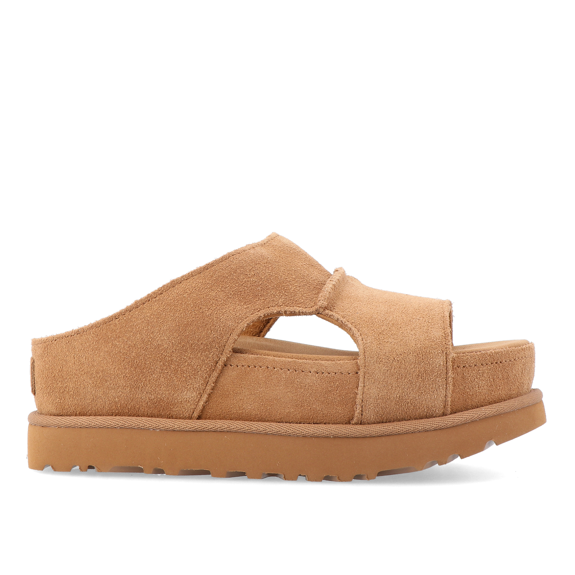 Ugg W Goldenstar Hi Cutout Slide Chestnut